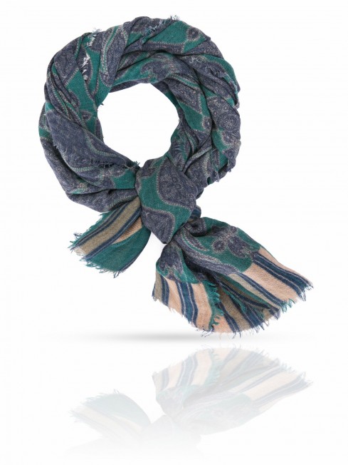 Палантин Унисекс W70.TW4-SK24/GREEN